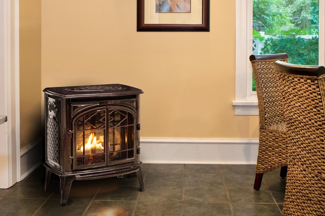 Pacific Energy Trenton Cast Iron Gas Stove