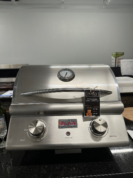 Blaze Electric Grill without Pedestal Stainless Steel