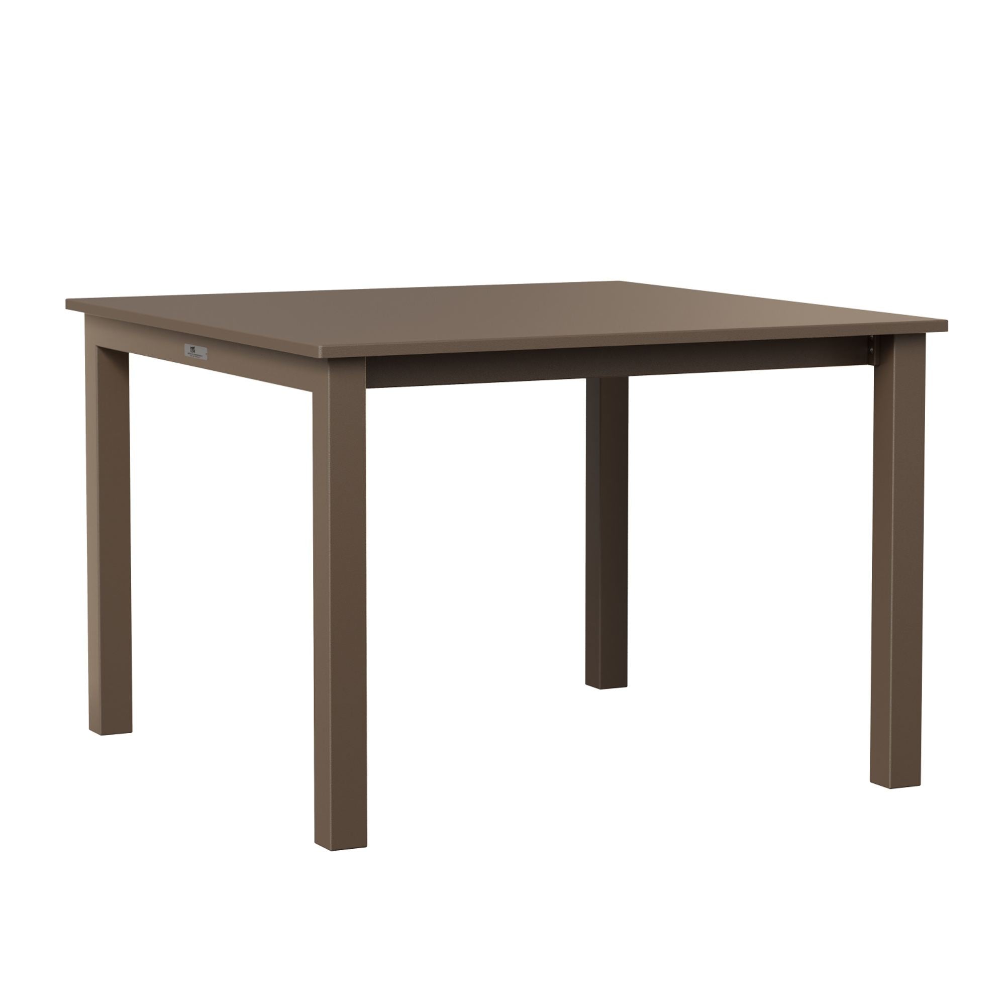Berkley Square Expandable Dining Table 42"x42" Hammered Finish