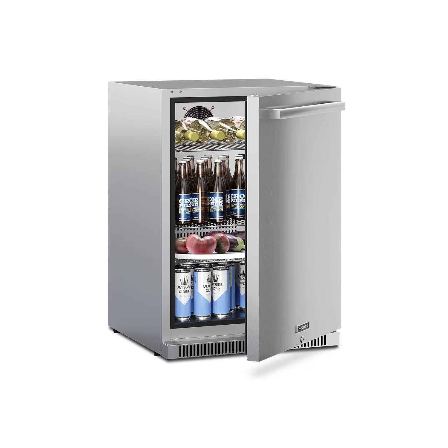 Dometic E-Series 24" Reversible Hinge Refrigerator with Lock