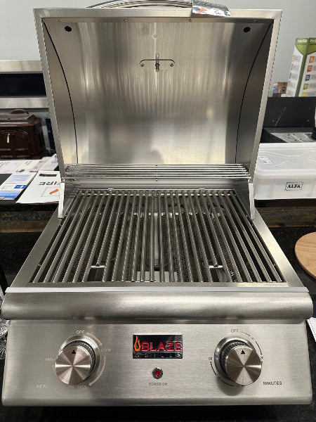 Blaze Electric Grill without Pedestal Stainless Steel