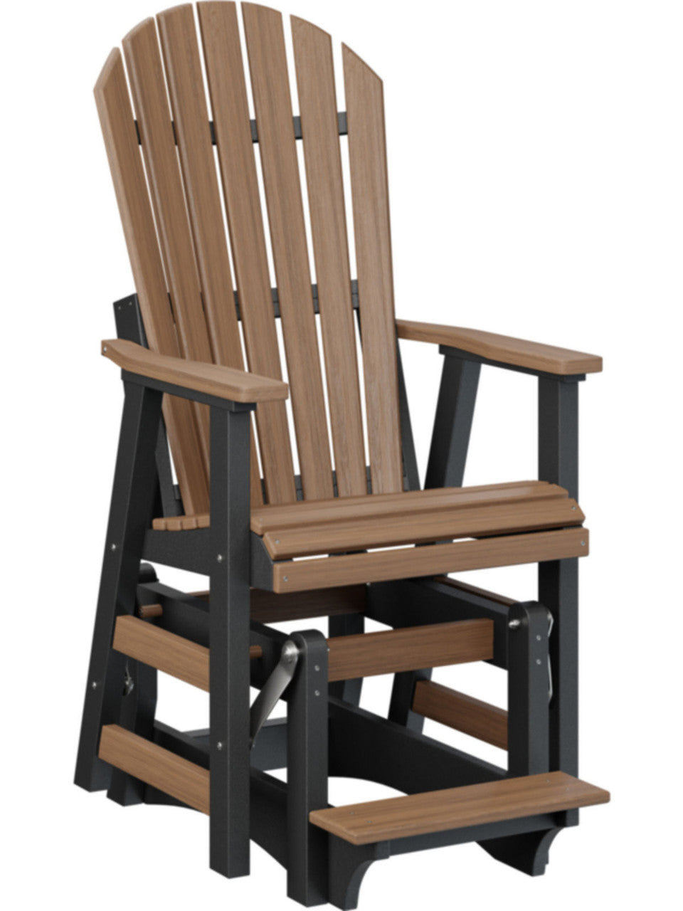 Comfo-Back Single Counter Glider (Chrome Brackets)