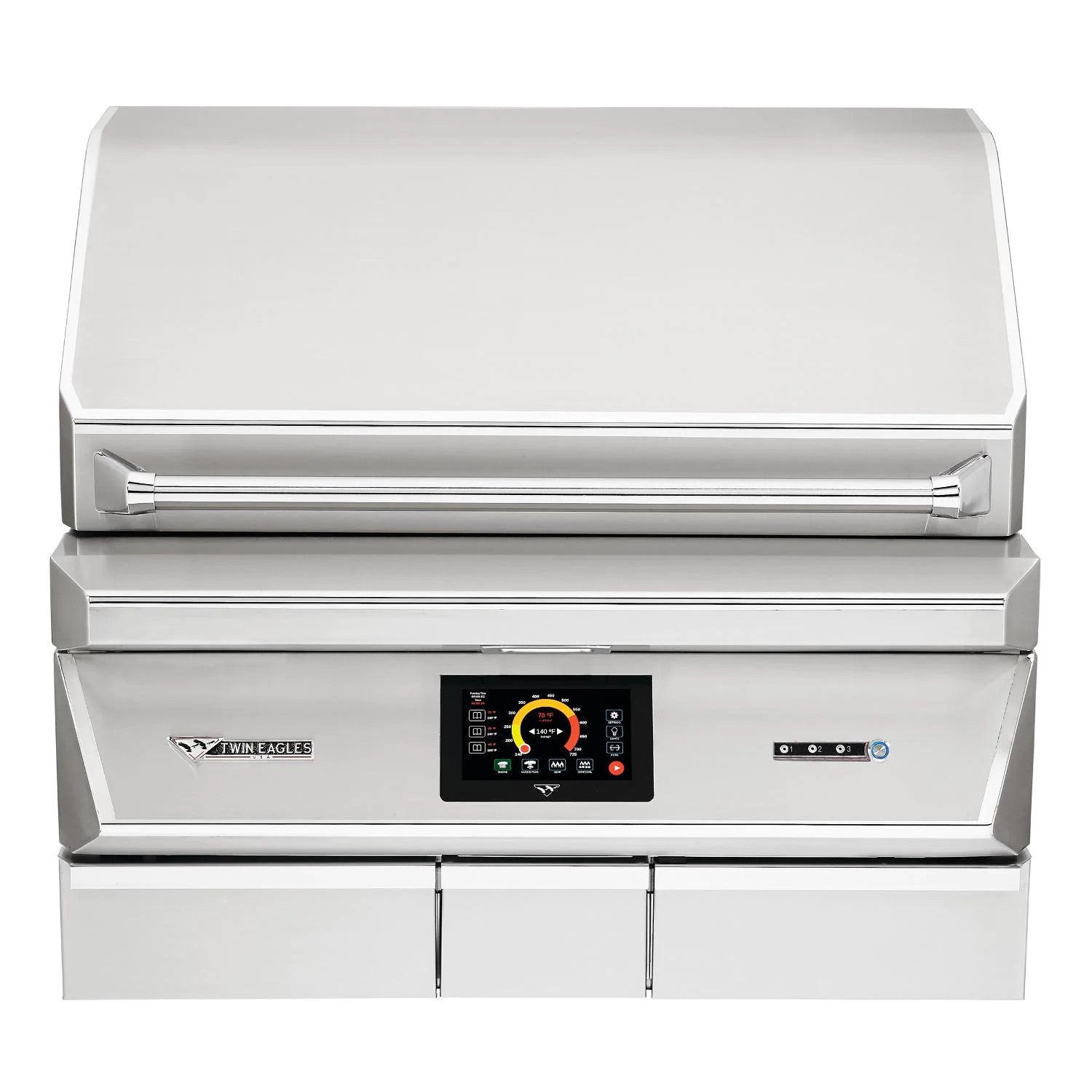 Twin Eagles Wi-Fi Controlled 36" Built-In Stainless Steel Pellet Grill and Smoker