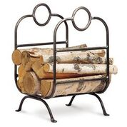 Forged Iron Wood Holder