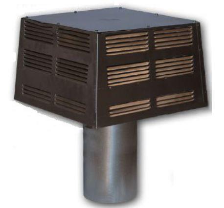 8" Econo-Top - Painted Black