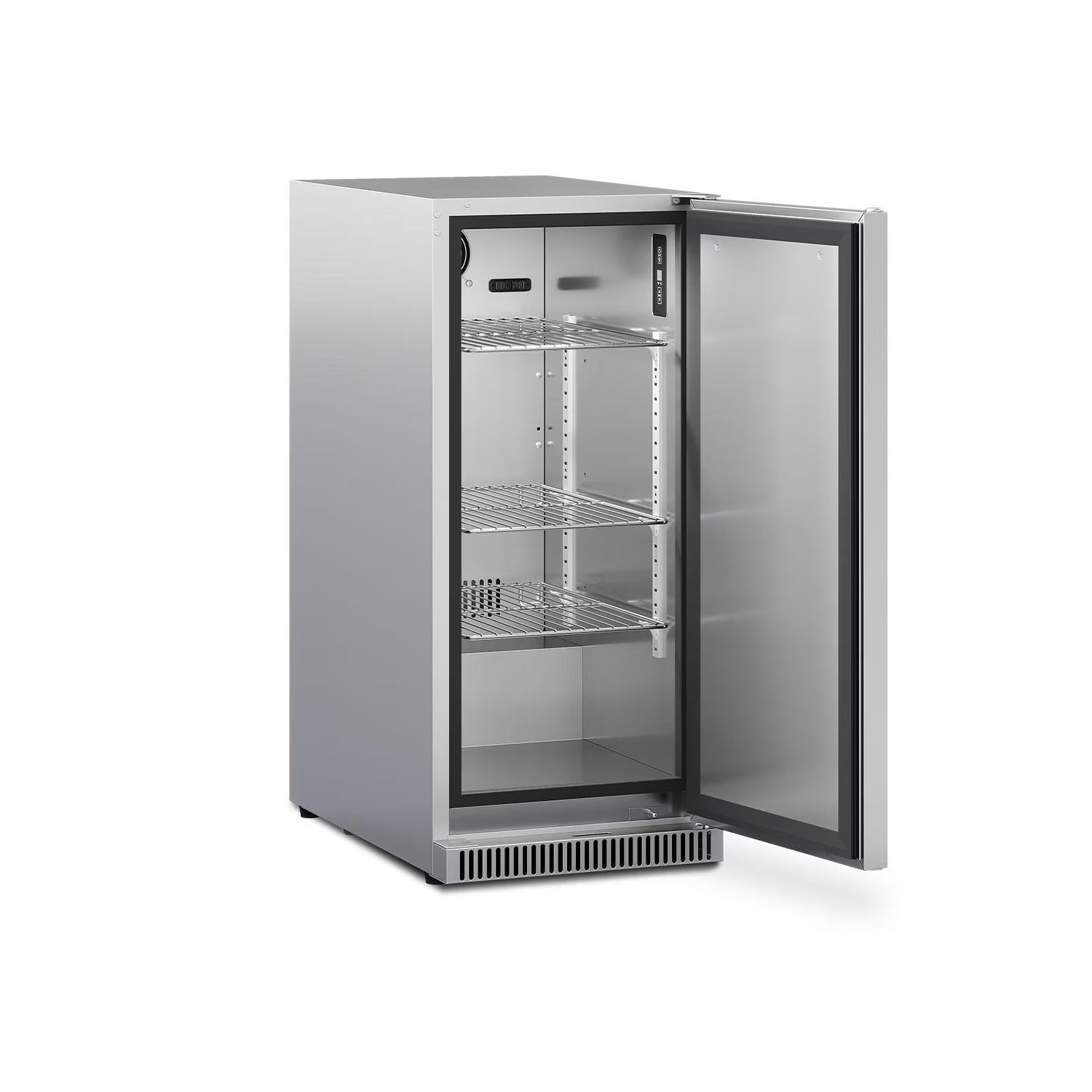 Dometic E-Series 15" Reversible Hinge Refrigerator with Lock
