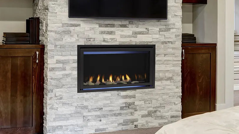 Majestic 42" Jade Direct Vent Fireplace