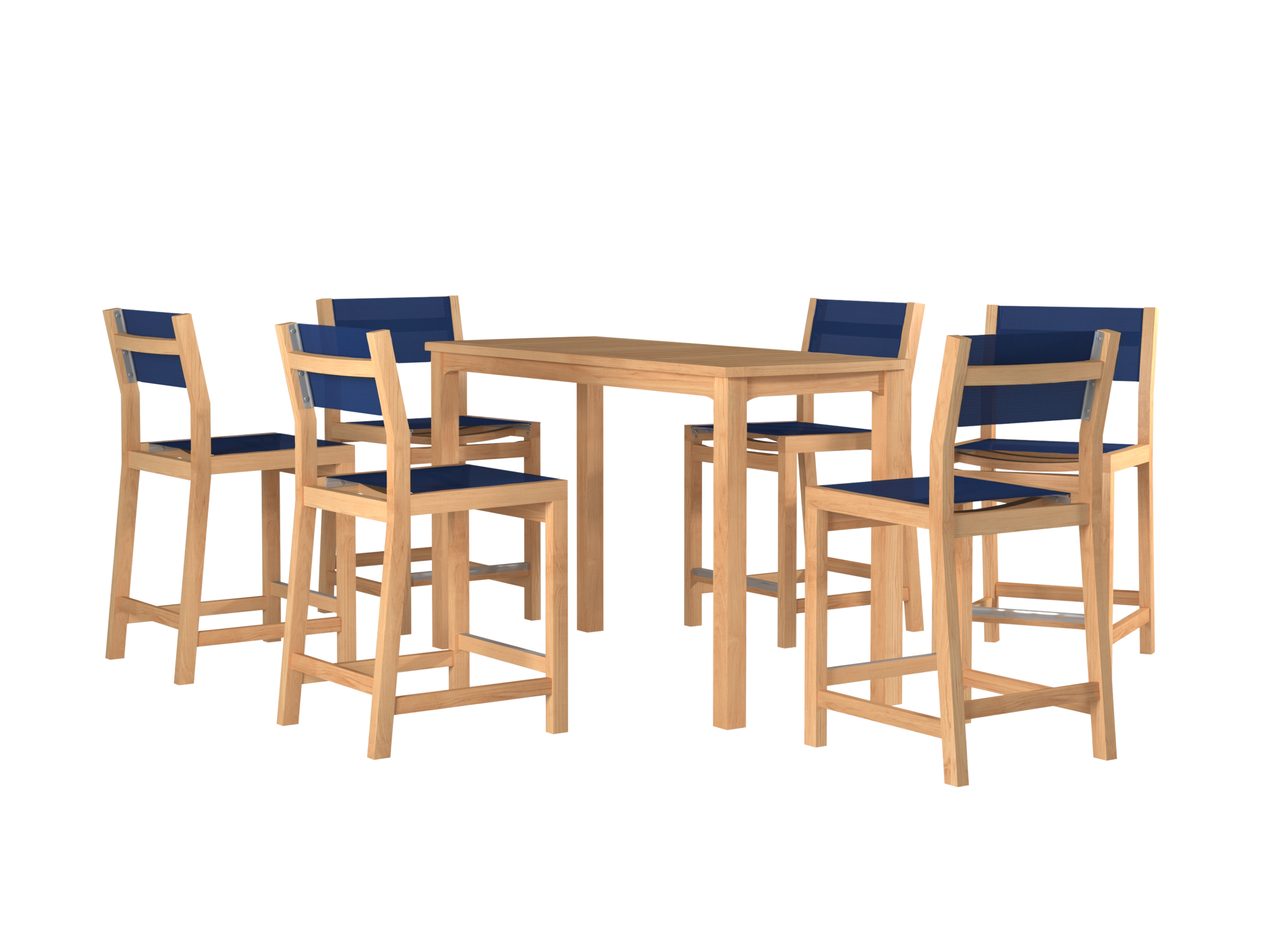 Pearl 7-Piece Counter Height Dining Set