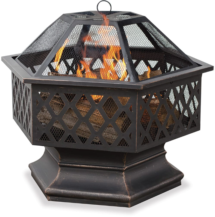 Lattice Design Fire Bowl