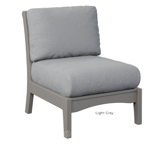 Classic Terrace Center Armless Chair