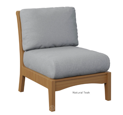 Classic Terrace Center Armless Chair