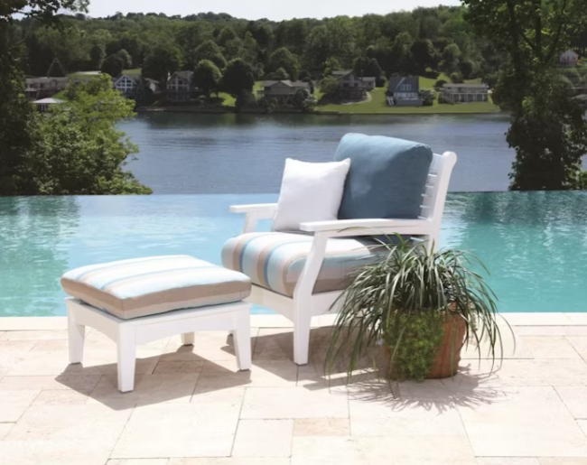Classic Terrace Ottoman