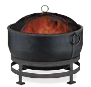 Oil Rubbed Bronze Fire Kettle