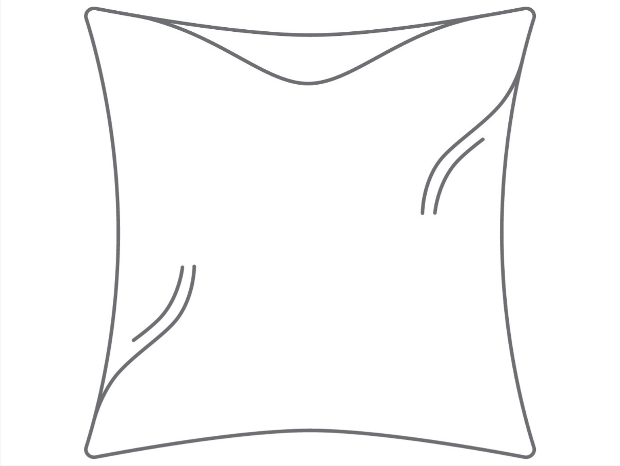 Lily Hive 20" x 20" Fitted Down Feather Throw Pillow