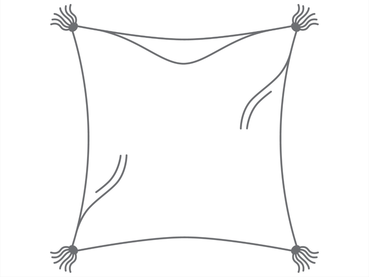 Lily Hive 20" x 20" Tasseled Down Feather Throw Pillow