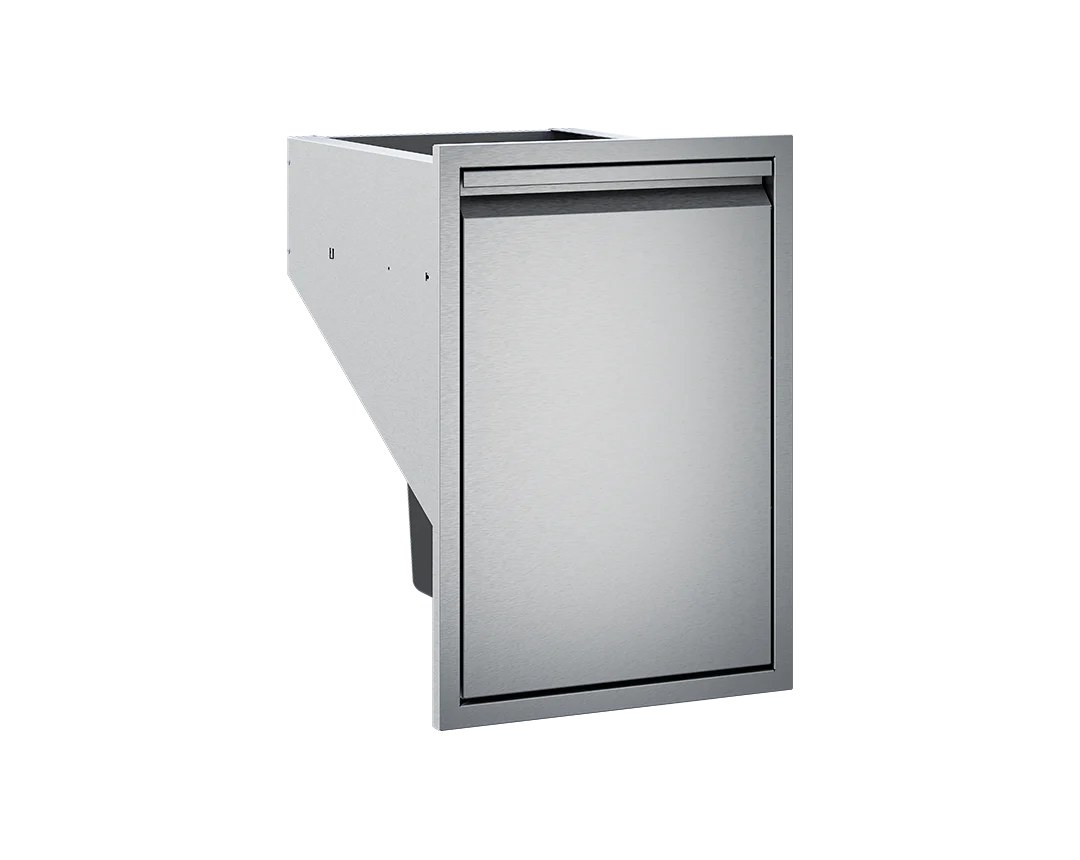 Twin Eagles 18” Tall Trash Drawer, (Trash Can Included)