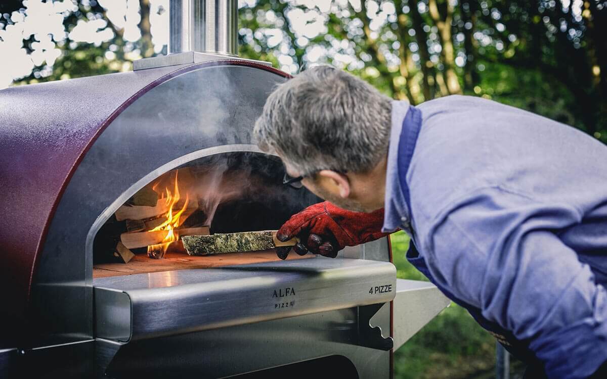 Alfa Legacy 4 Pizze Wood-Burning Pizza Oven