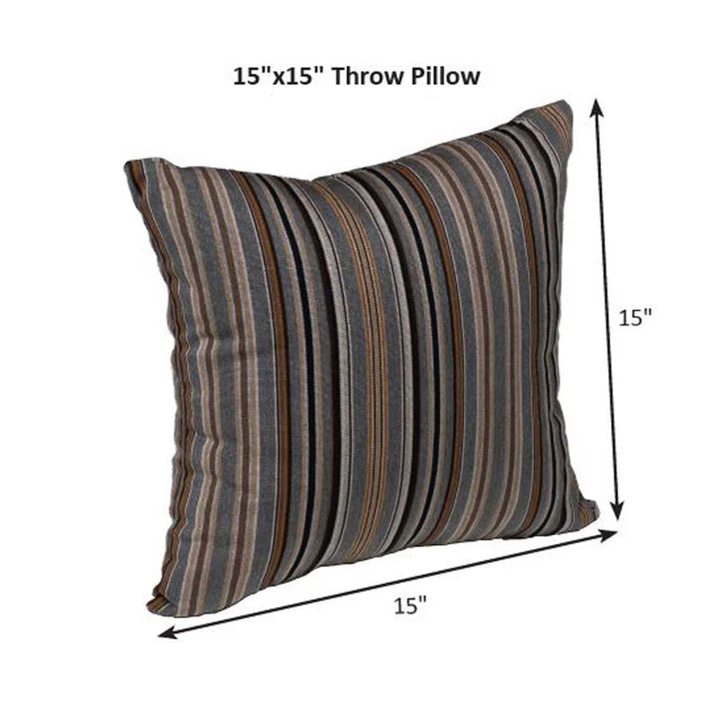 15” x 15” Throw Pillow