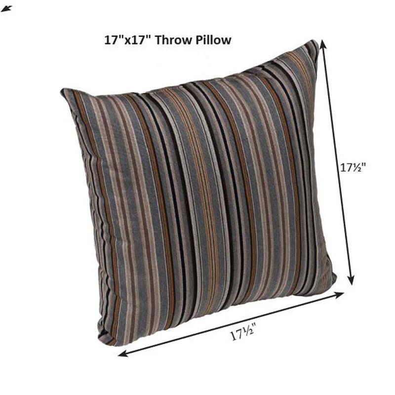 17” x 17” Throw Pillow