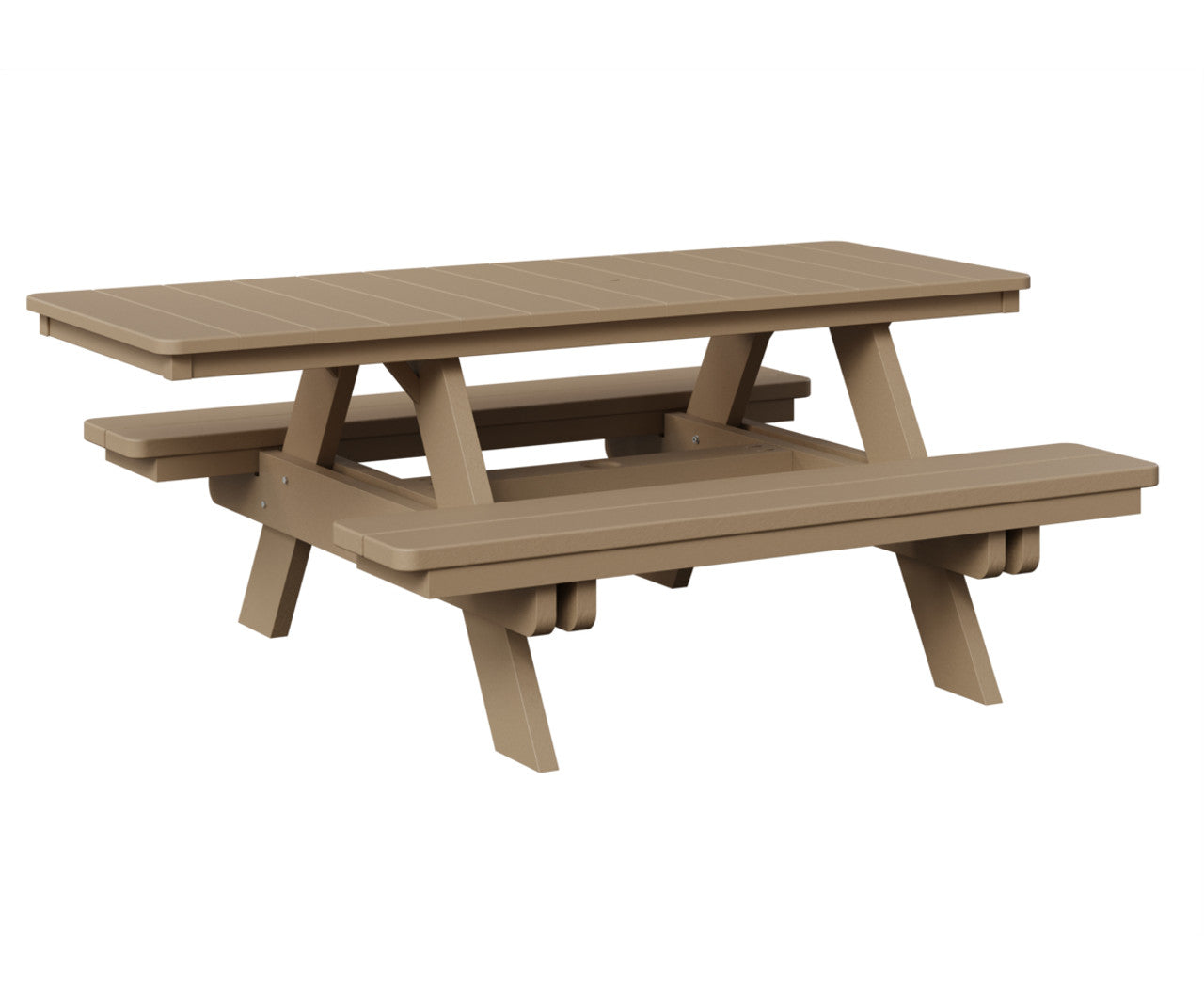 Rectangular ADA Picnic Table