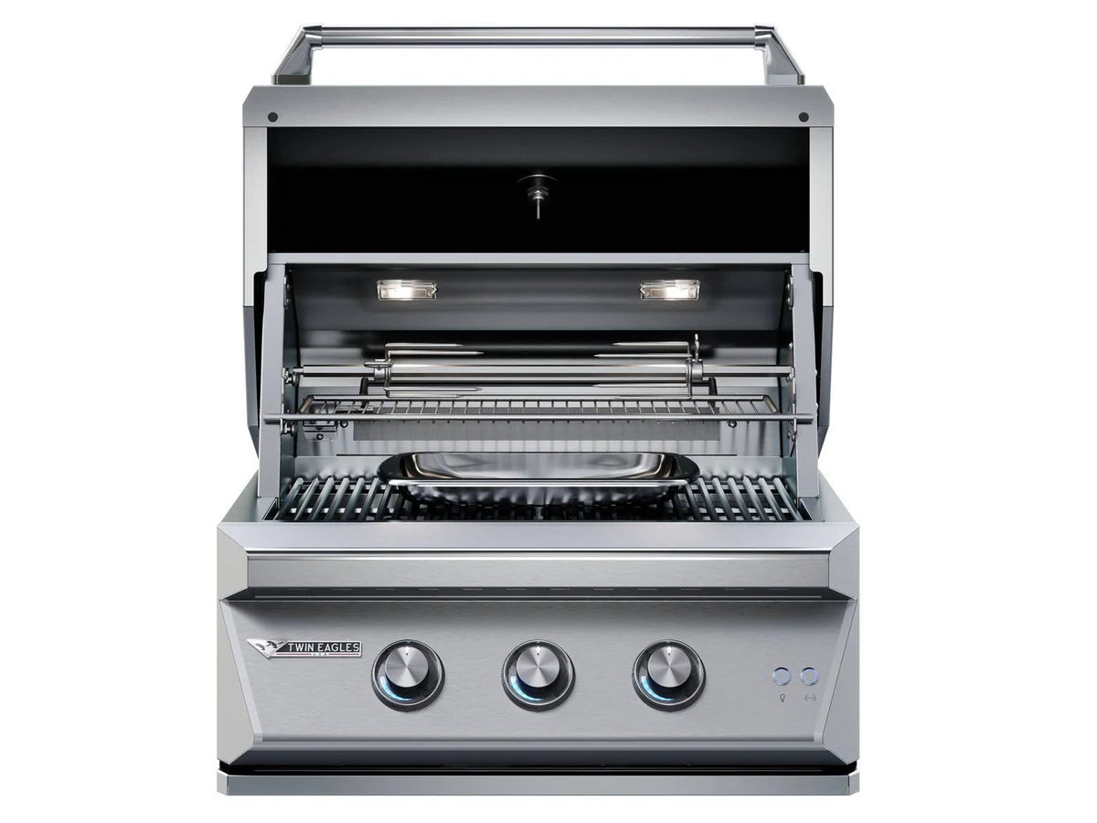 Twin Eagles Gas Grill with Infrared Rotisserie