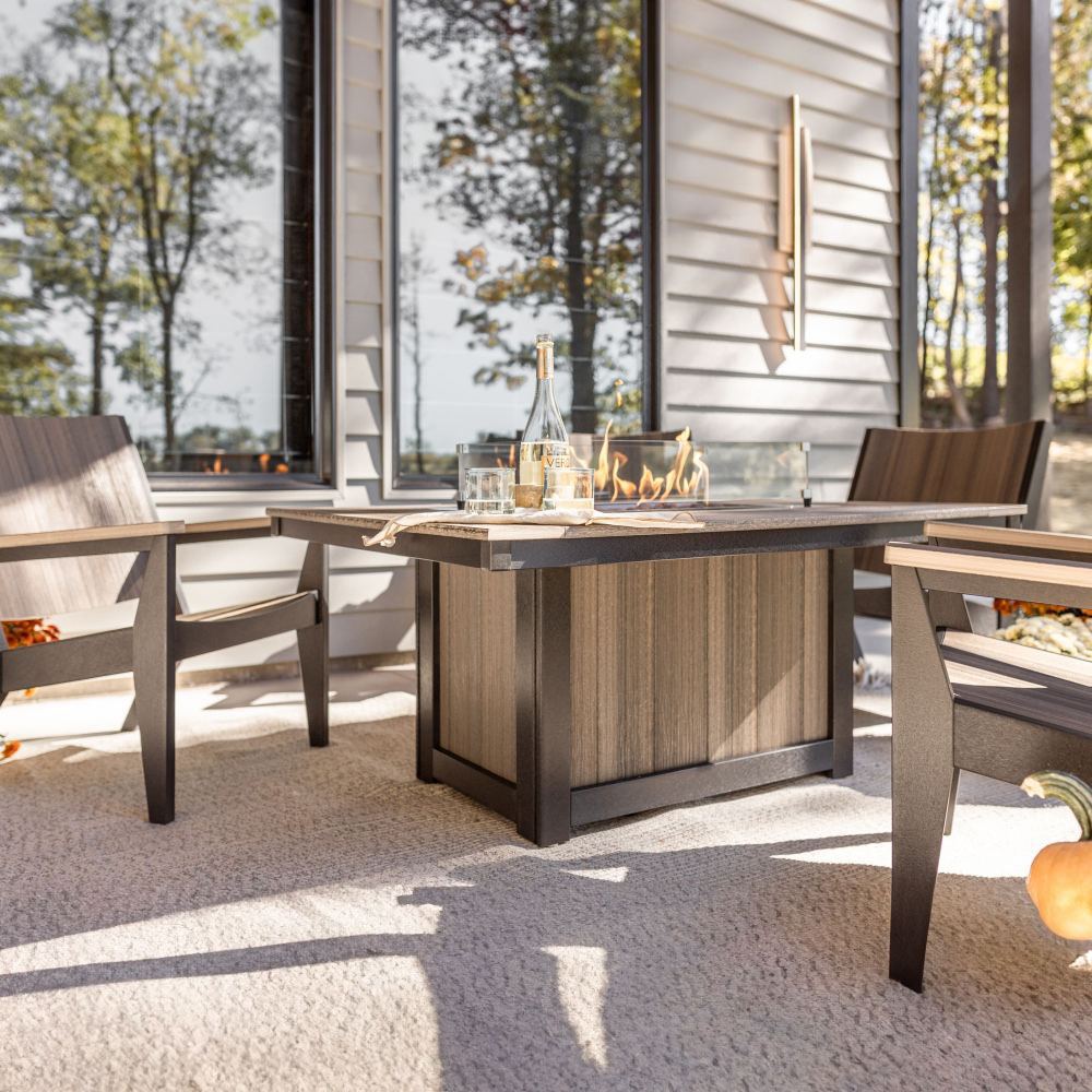 Donoma 42" x 54" Rectangular Fire Pit