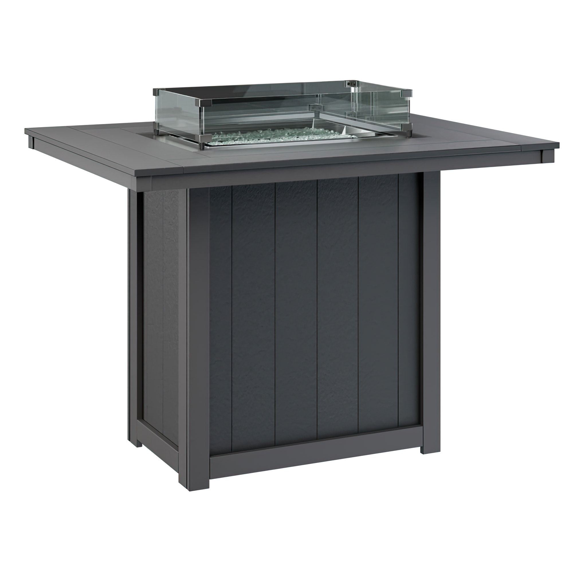 Donoma 42" x 54" Rectangular Bar Fire Table