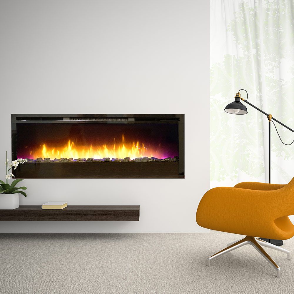 Nexfire 50” Contemporary Linear Electric Fireplace