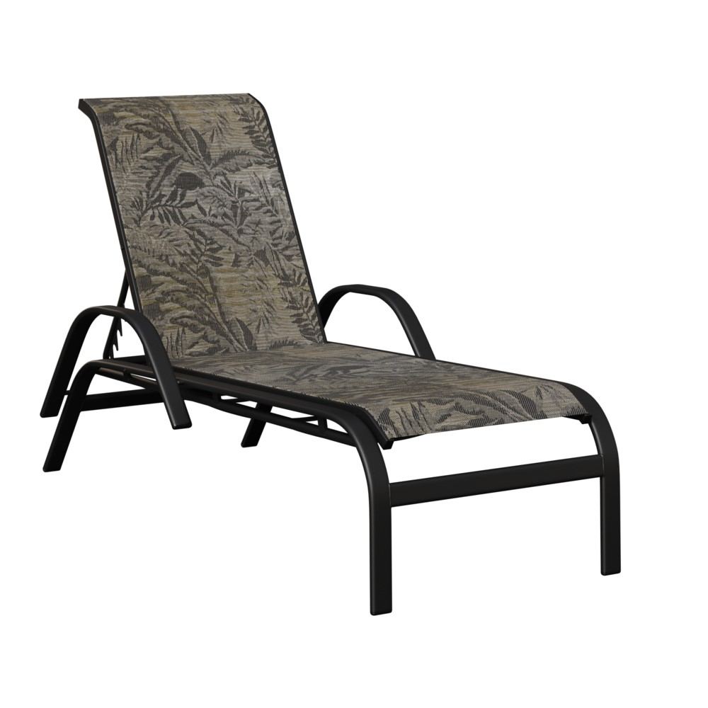 Murphy Sling Chaise Lounge with Arms