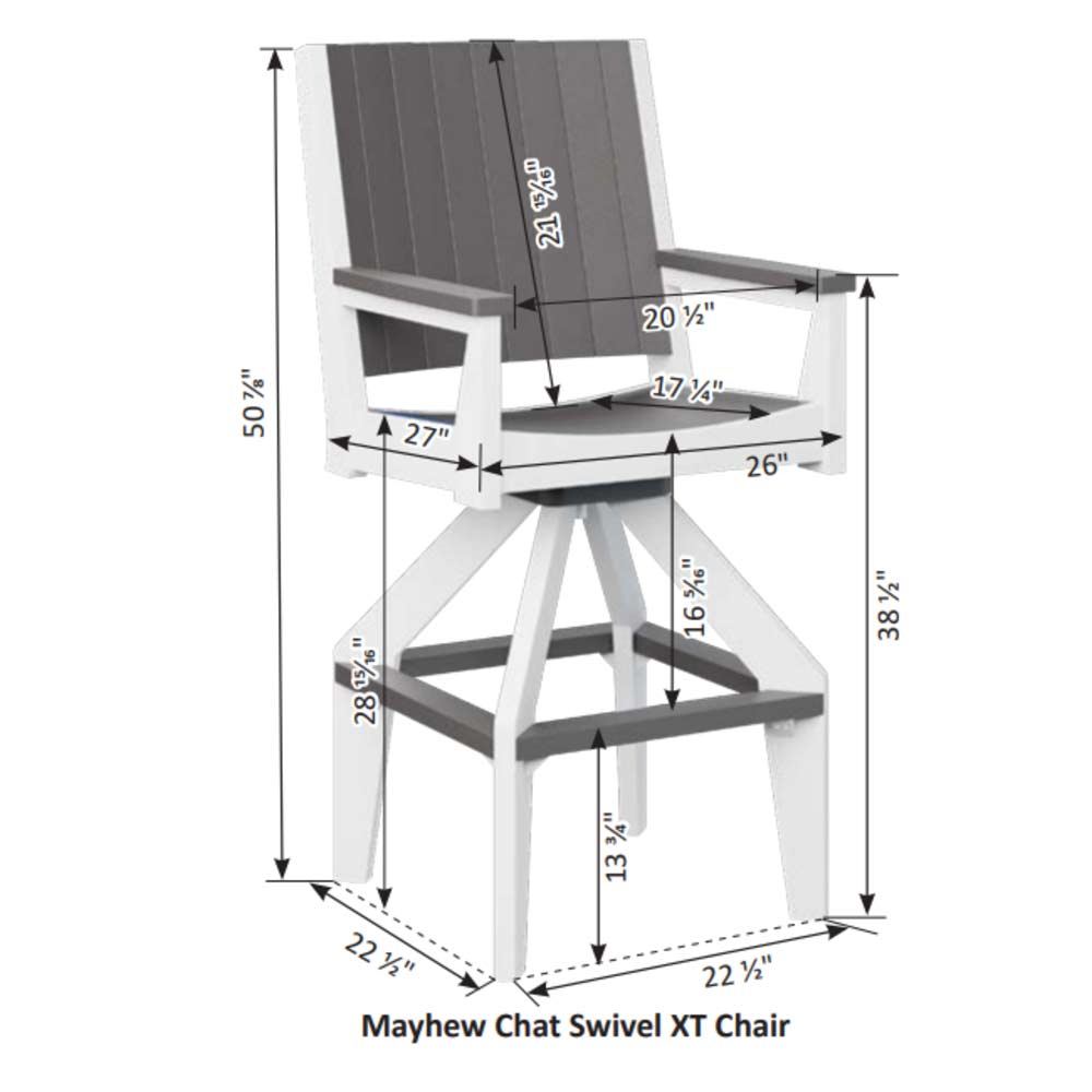 Mayhew Chat Swivel XT Chair