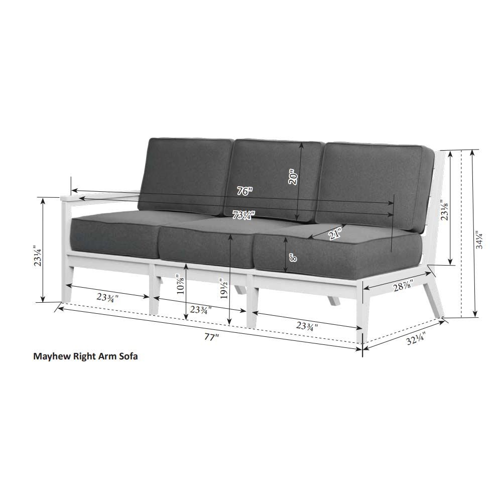 Mayhew Right Arm Sofa