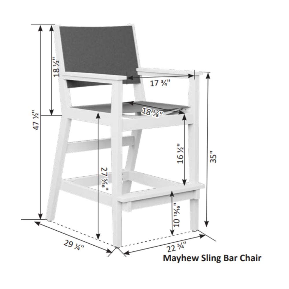 Mayhew Sling Bar Chair