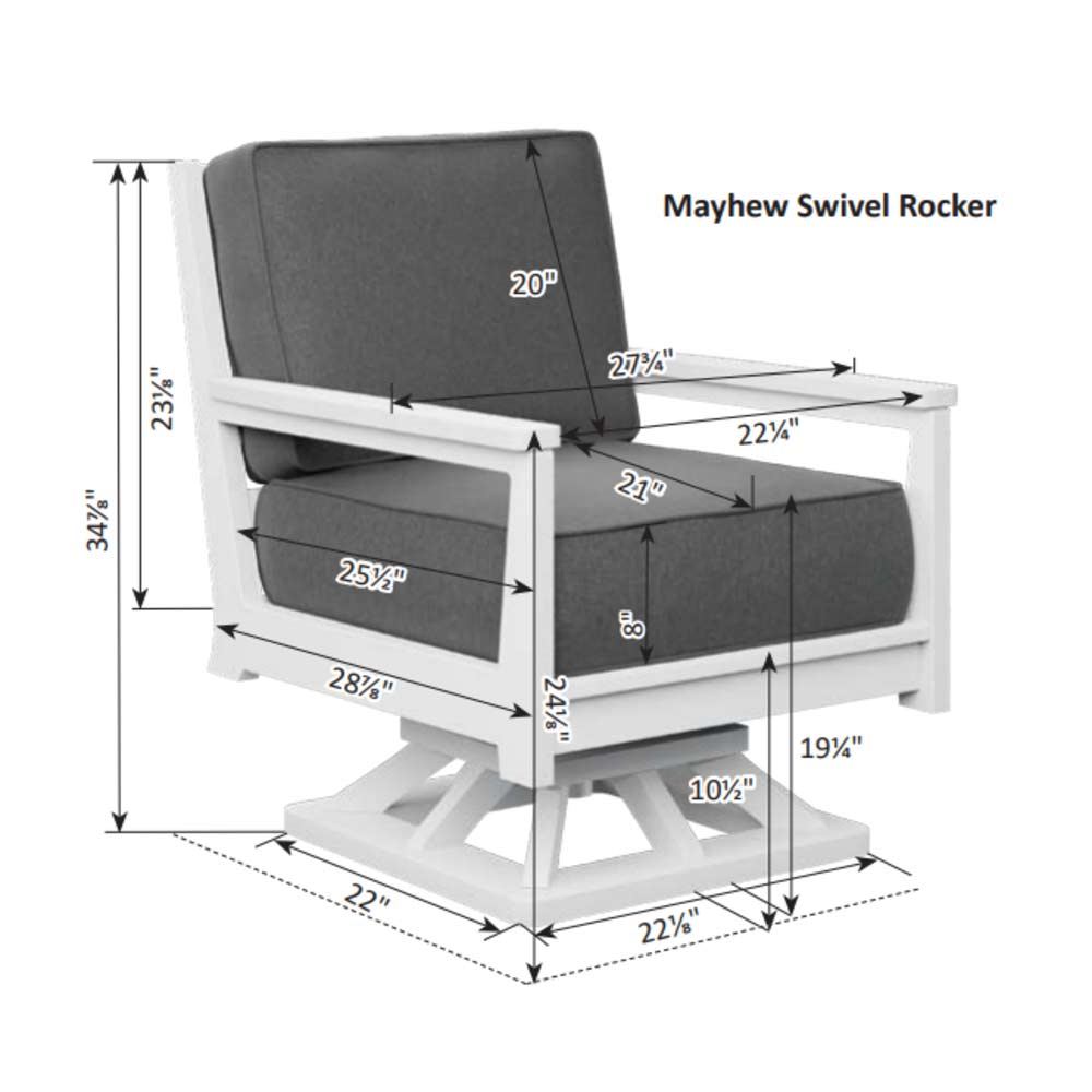 Mayhew Swivel Rocker