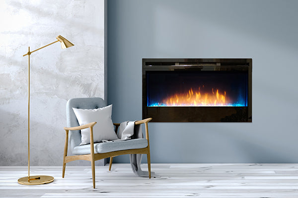 Nexfire 34” Contemporary Linear Electric Fireplace