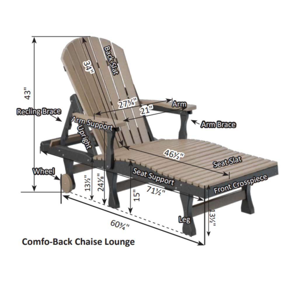 Comfo-Back Chaise Lounge