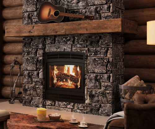 Ambiance Elegance Traditional Wood Fireplace