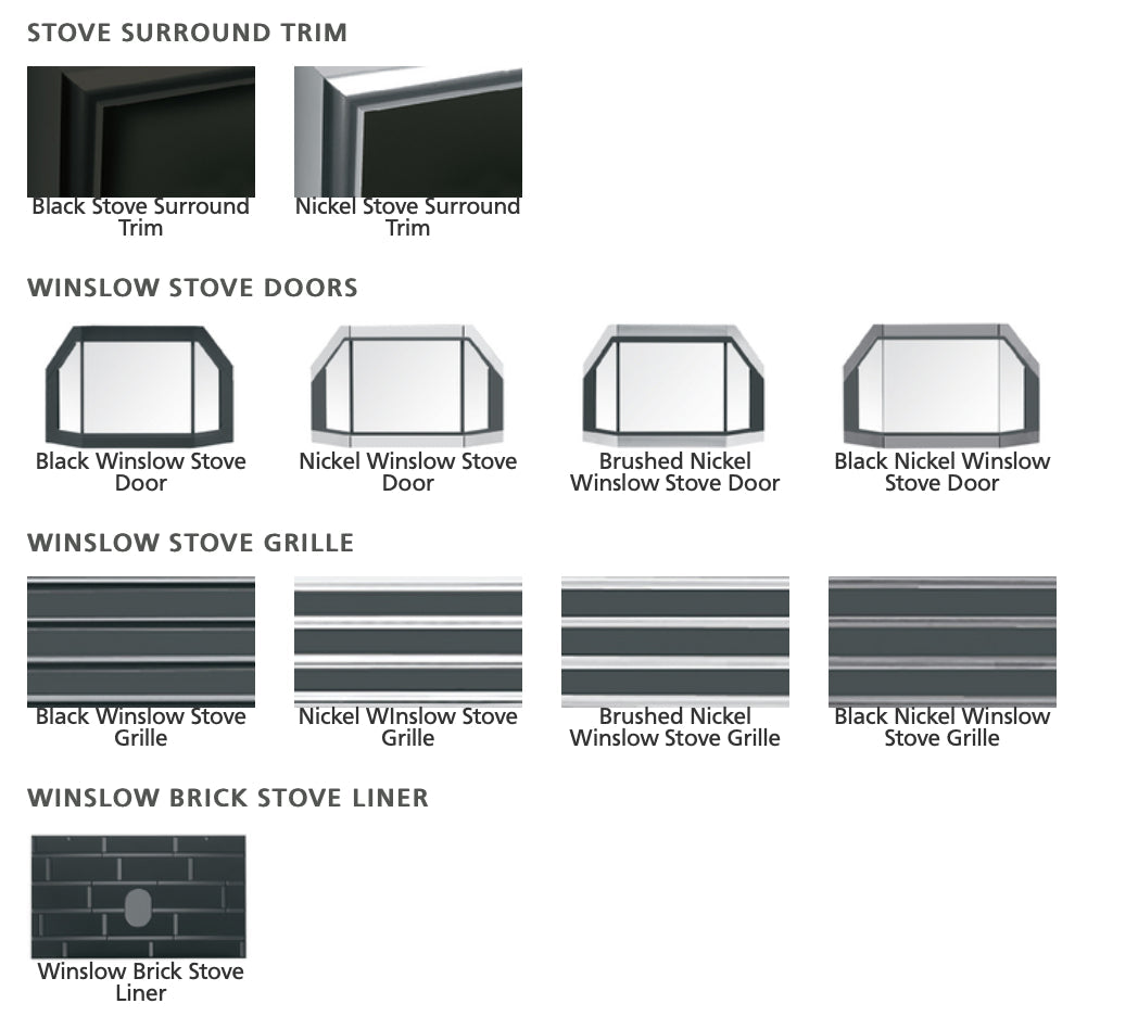 IronStrike Winslow Pellet Fireplace Insert