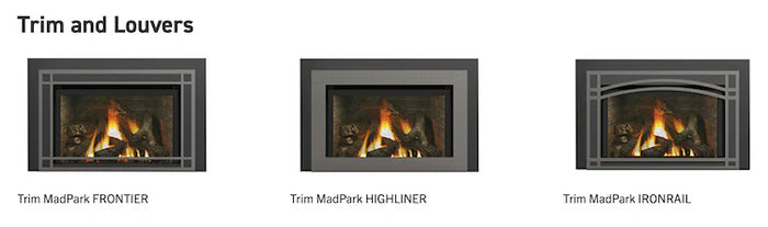 IronStrike Small Madison Park Direct Vent Gas Insert