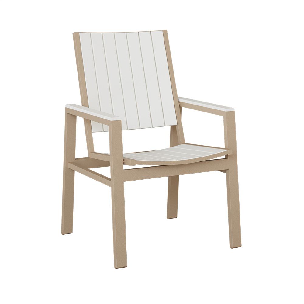 Vida Poly Dining Arm Chair