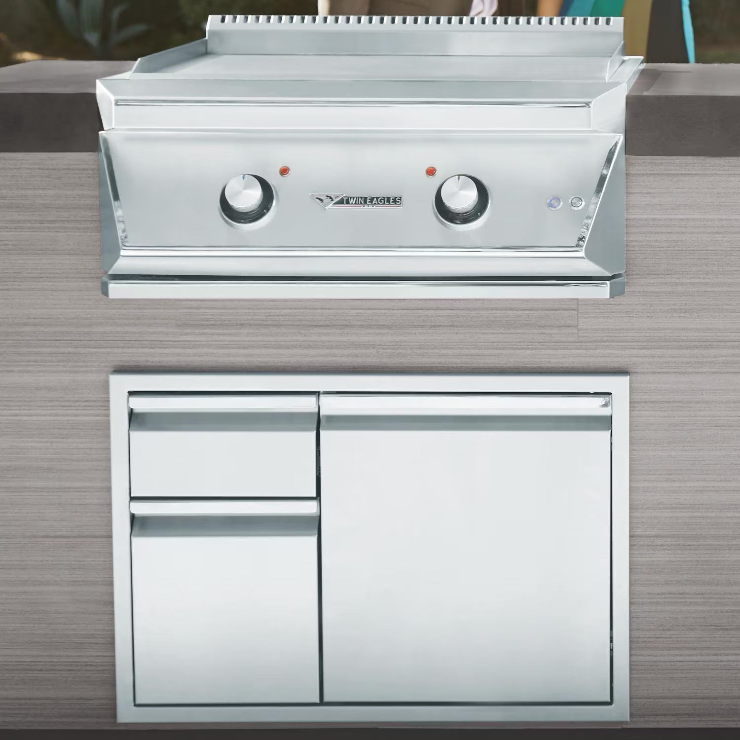 Twin Eagles 30" Teppanyaki Natural Gas Grill