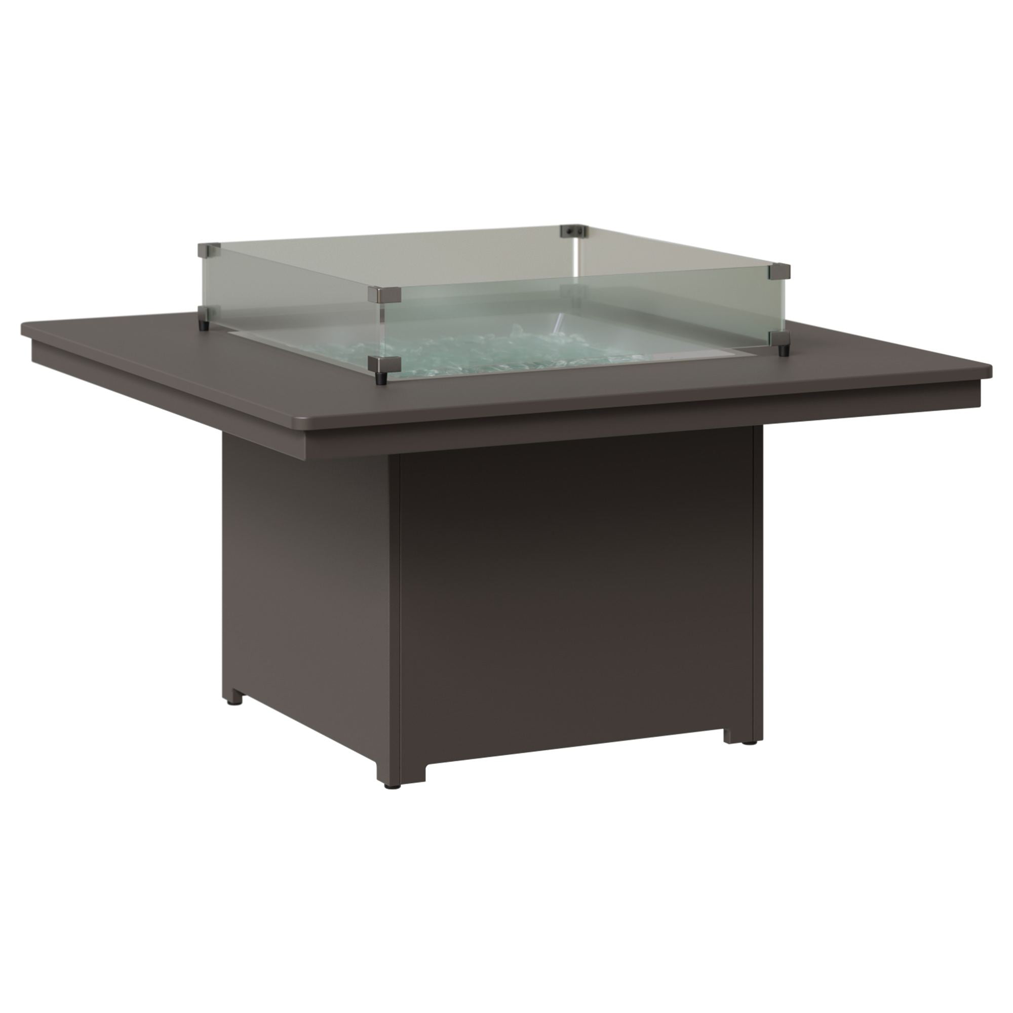Numa 47" Hammered Square Fire Pit
