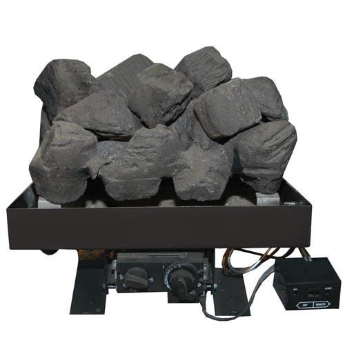 14" Coal LP Burner With Convertible Valve