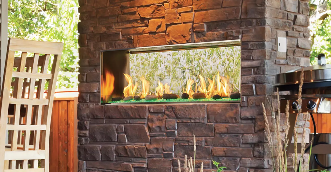48" Lanai Linear Outdoor Direct Vent Fireplace
