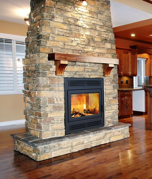 Supreme Astra Duo 38 Wood Fireplace