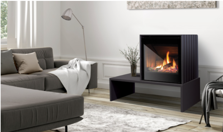 Cube Direct Vent Gas Stove