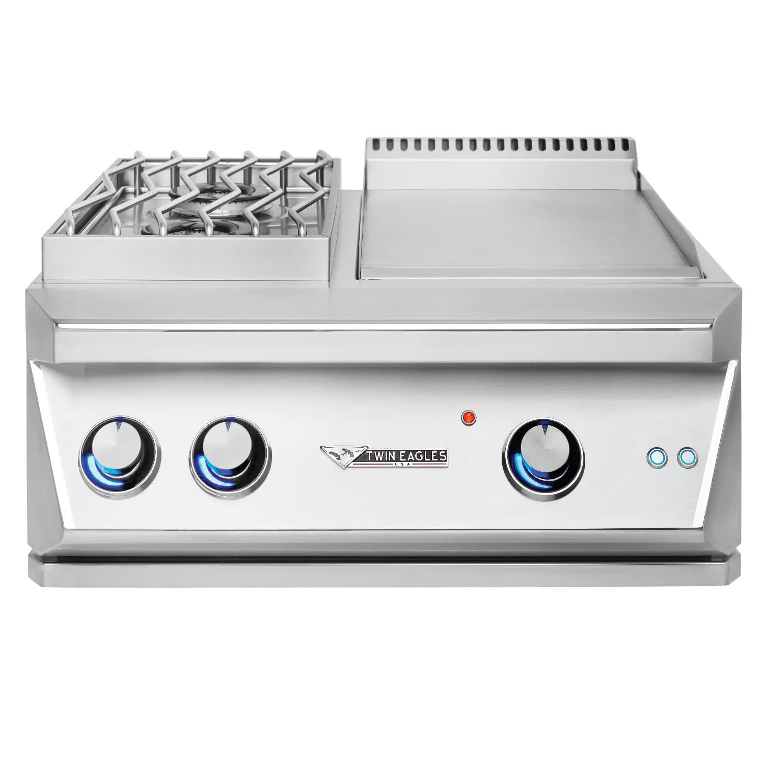 Twin Eagles 30" Built-In Propane Gas Double Burners/Grill Combo