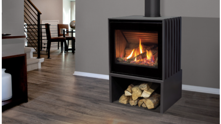 Cube Direct Vent Gas Stove