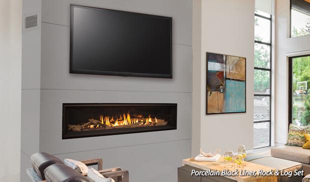 C60 And C60-T Linear Fireplace