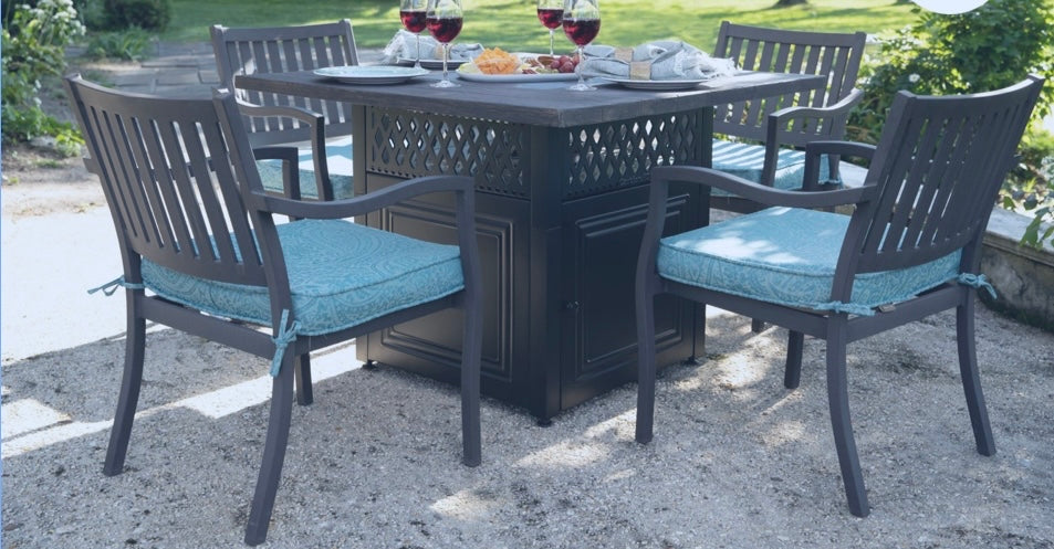 The Benjamin Gas Burning Fire Pit