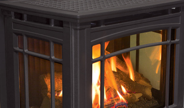Berkeley Cast Iron Direct Vent Gas Stove